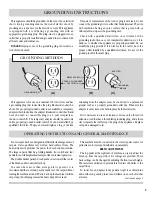 Preview for 3 page of Powr-Flite PF2004 Instructions For Operation And Care