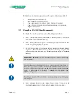 Preview for 59 page of Praxair SG-100 Operator'S Manual