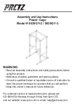 PRCTZ 9039GY-2 Assembly And Use Instructions preview