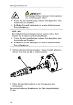 Preview for 16 page of Prebena 1GP-A16 Operating Instructions Manual