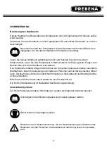 Preview for 3 page of Prebena PKT-fillmaster 350 Operating And Maintenance Instructions Manual