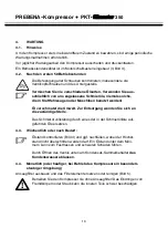 Preview for 10 page of Prebena PKT-fillmaster 350 Operating And Maintenance Instructions Manual