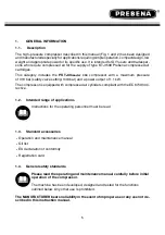 Preview for 23 page of Prebena PKT-fillmaster 350 Operating And Maintenance Instructions Manual