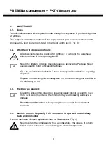 Preview for 28 page of Prebena PKT-fillmaster 350 Operating And Maintenance Instructions Manual