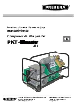 Preview for 55 page of Prebena PKT-fillmaster 350 Operating And Maintenance Instructions Manual