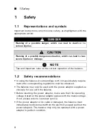 Preview for 10 page of Precisa 160 BJ Operating Instructions Manual