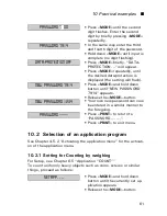 Preview for 63 page of Precisa 160 BJ Operating Instructions Manual