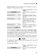 Preview for 71 page of Precisa 160 BJ Operating Instructions Manual