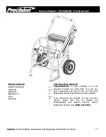 Preview for 1 page of Precision HC250MILW Owner'S Manual