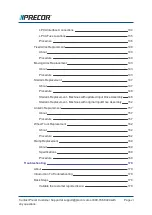 Preview for 6 page of Precor Experience EFX800-16 Base Service Manual