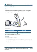 Preview for 61 page of Precor Experience EFX800-16 Base Service Manual