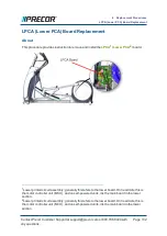 Preview for 140 page of Precor Experience EFX800-16 Base Service Manual