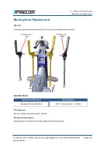 Preview for 151 page of Precor Experience EFX800-16 Base Service Manual