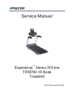 Preview for 1 page of Precor Experience TRM700-16 Service Manual