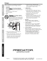 Preview for 18 page of Predator 69*729 Owner'S Manual