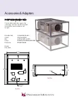 Preview for 1 page of Premier Mounts PCS-5000 Specifications