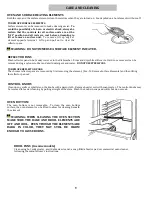 Preview for 12 page of Premier Range ECS2X0BP Use And Care Manual And Installation Instructions