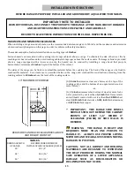 Preview for 16 page of Premier Range ECS2X0BP Use And Care Manual And Installation Instructions