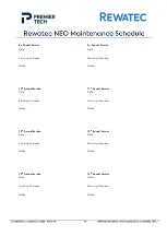 Preview for 10 page of PREMIER TECH Rewatec NEO Installation And Assembly Manual