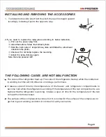 Preview for 21 page of Premier NV-2201 Instruction Manual