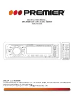 Preview for 11 page of Premier SCR-5552USID Instruction Manual