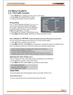 Preview for 13 page of Premier TV-5147LSM Instruction Manual