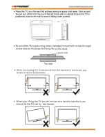 Preview for 6 page of Premier TV-5297LEDC Instruction Manual