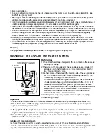 Preview for 3 page of premiere SVR 380 MD Operating Instructions Manual