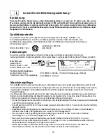Preview for 18 page of premiere SVR 380 MD Operating Instructions Manual