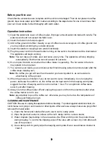 Preview for 4 page of Premium PCM5416 Use & Care Manual