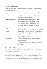 Preview for 9 page of Premium PRF31500MW Use & Care Manual