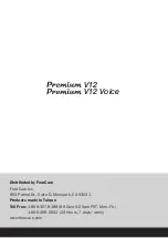 Preview for 84 page of Premium V12 Owner'S Manual