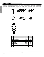 Preview for 12 page of Presenza QL058 Installation Manual And User'S Manual