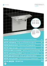 Pressalit Care MATRIX R2120 Operation And Maintenance Manual preview