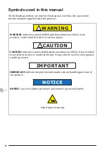 Preview for 4 page of Pressalit Care MATRIX R2120 Operation And Maintenance Manual