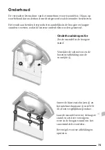 Preview for 73 page of Pressalit Care MATRIX R2120 Operation And Maintenance Manual