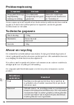 Preview for 76 page of Pressalit Care MATRIX R2120 Operation And Maintenance Manual