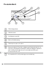 Preview for 80 page of Pressalit Care MATRIX R2120 Operation And Maintenance Manual