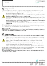 Preview for 5 page of Pressalit Care PLUS R7424 Mounting Instruction