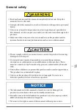 Preview for 5 page of Pressalit Care R1081 Operation And Maintenance Manual