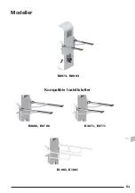 Preview for 51 page of Pressalit Care R1081 Operation And Maintenance Manual