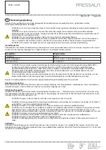 Preview for 4 page of Pressalit Care R7634 Mounting Instruction