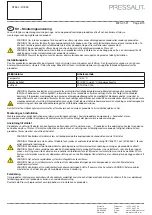 Preview for 8 page of Pressalit Care R7634 Mounting Instruction