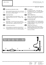 Preview for 13 page of Pressalit Care R7634 Mounting Instruction