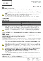 Preview for 10 page of Pressalit 5708590338286 Mounting Instruction