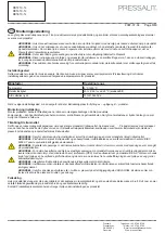 Preview for 9 page of Pressalit RK1210-14 Mounting Instruction