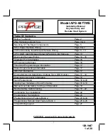 Prestige APS-687TWE Installation Manual preview