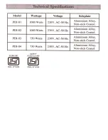 Preview for 3 page of Prestige PDI-02 User Manual