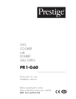 Prestige PR1-G60 Instructions For Use Manual preview