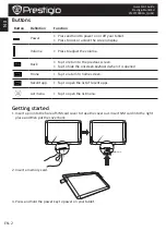 Preview for 2 page of Prestigio MultiPad PMP7100D3G Quick Start Manual